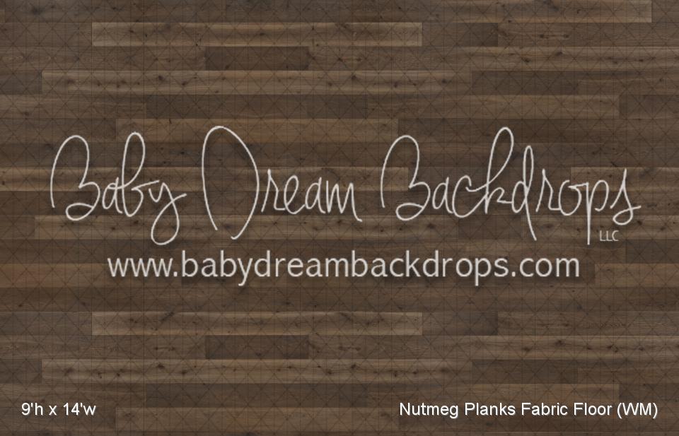 Nutmeg Planks Fabric Floor (WM)
