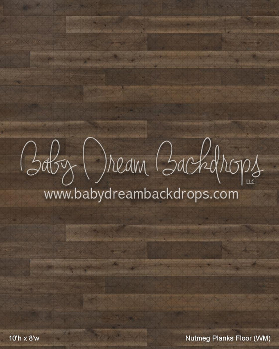 Nutmeg Planks Fabric Floor (WM)