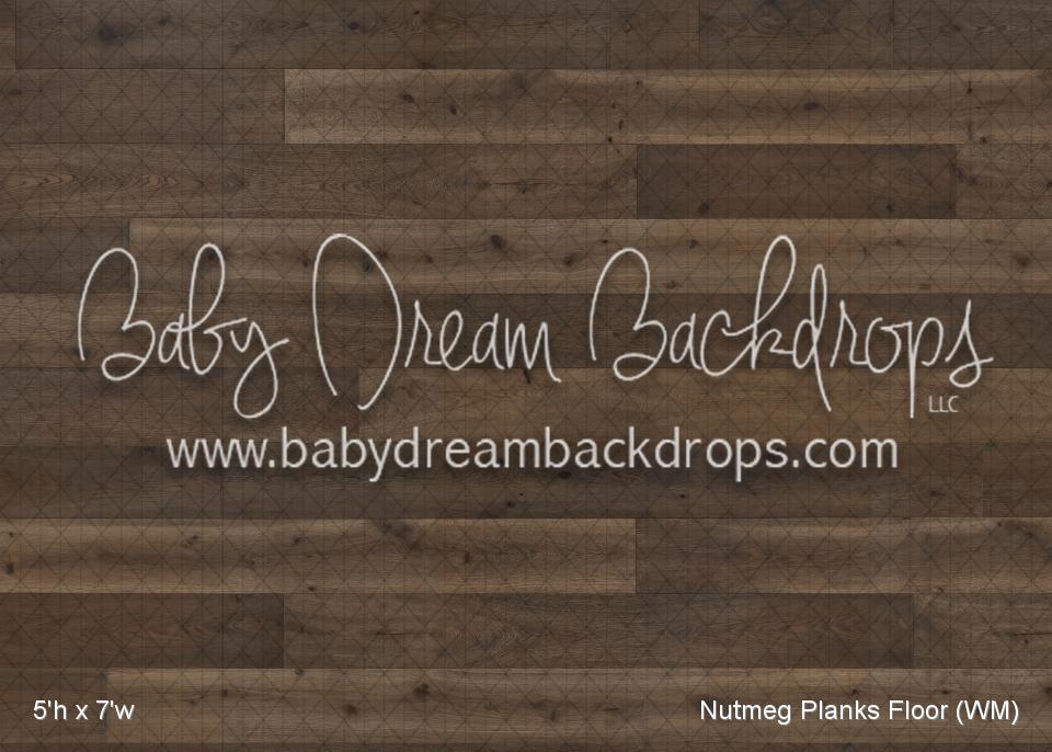 Nutmeg Planks Fabric Floor (WM)