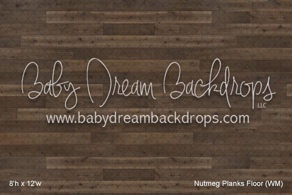 Nutmeg Planks Fabric Floor (WM)