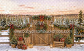 O Christmas Tree Farm Gate (WM)