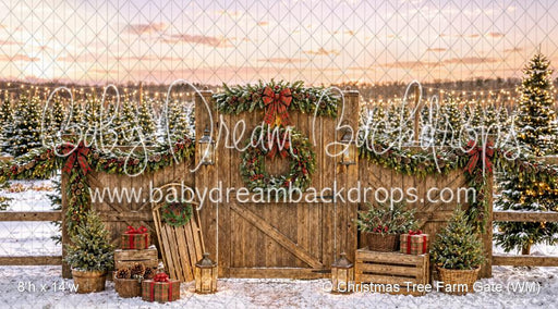 O Christmas Tree Farm Gate (WM)