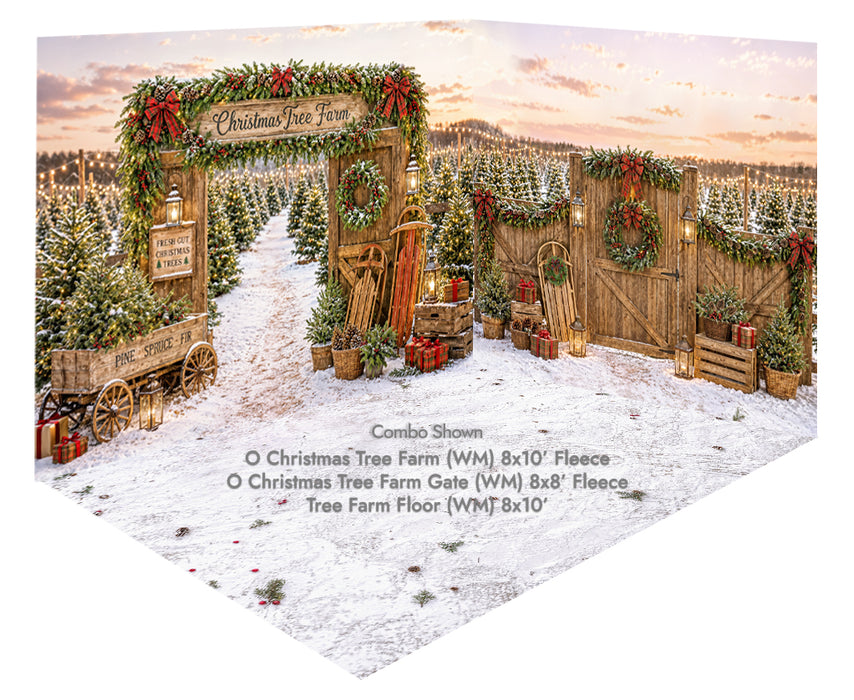 O Christmas Tree Farm + O Christmas Tree Farm Gate + Tree Farm Floor (WM)