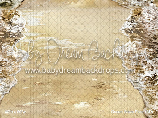 Ocean Wave Fabric Floor (BD)