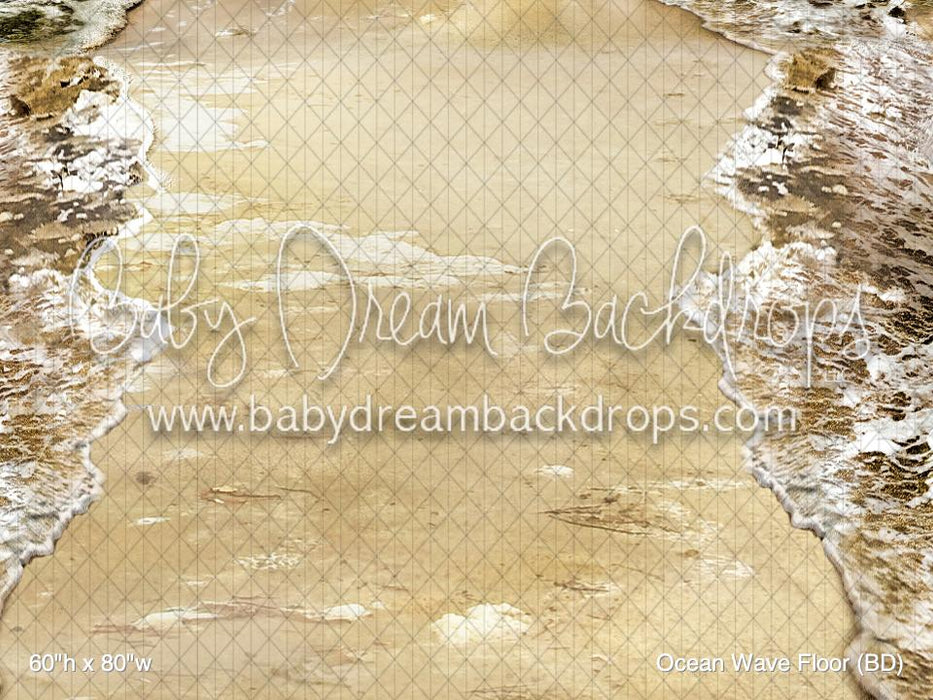 Ocean Wave Fabric Floor (BD)