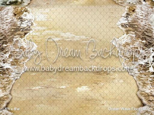 Ocean Wave Fabric Floor (BD)
