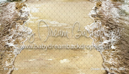 Ocean Wave Fabric Floor (BD)