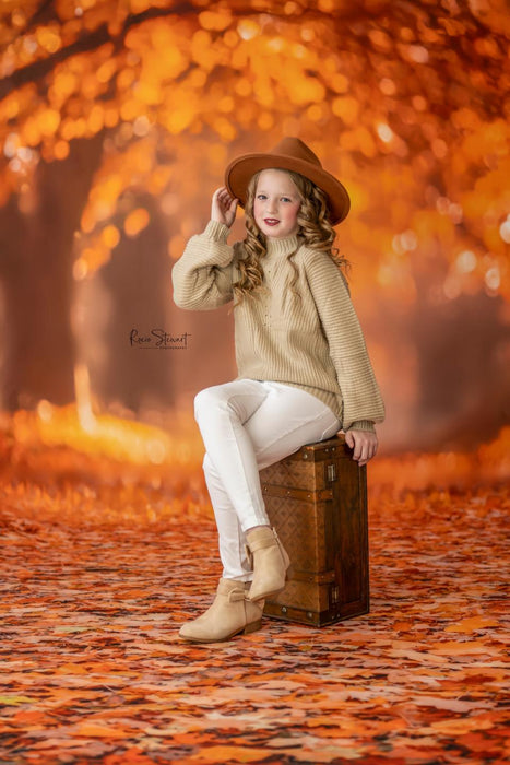 Autumn Leaf Path Floor (WM)