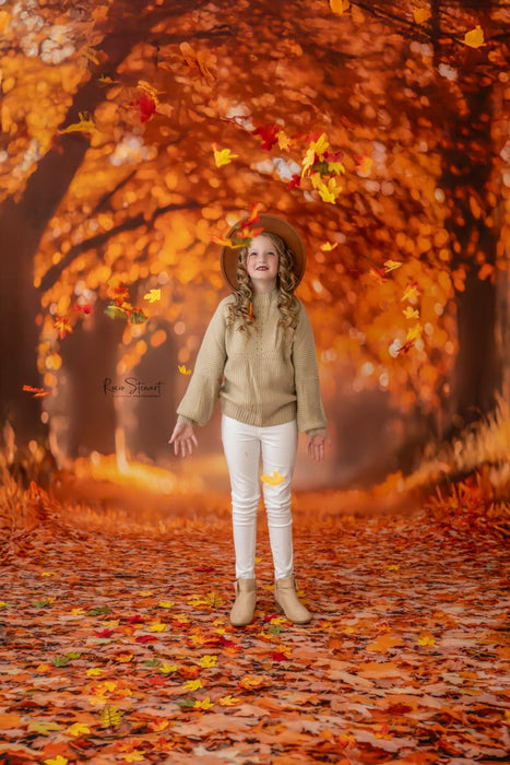Autumn Leaf Path Floor (WM)