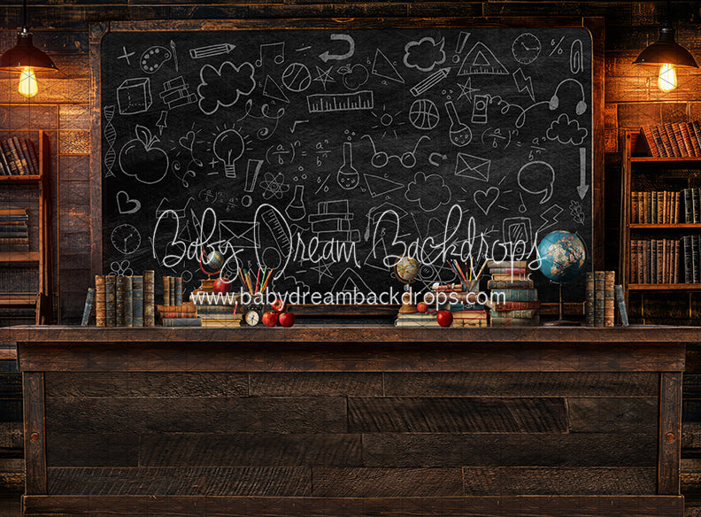 Old School Desk (Doodles) (JA)