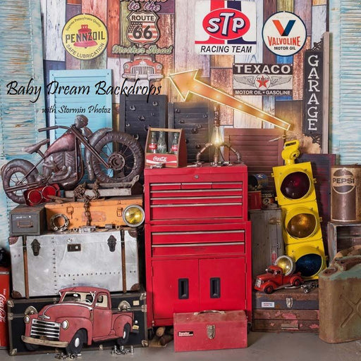 Old Time Garage 8x8 