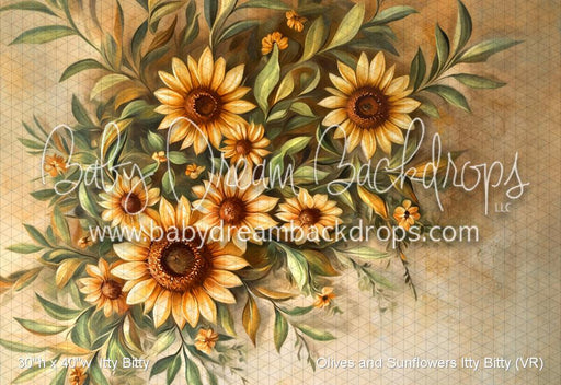 Olives and Sunflowers Itty Bitty (VR)