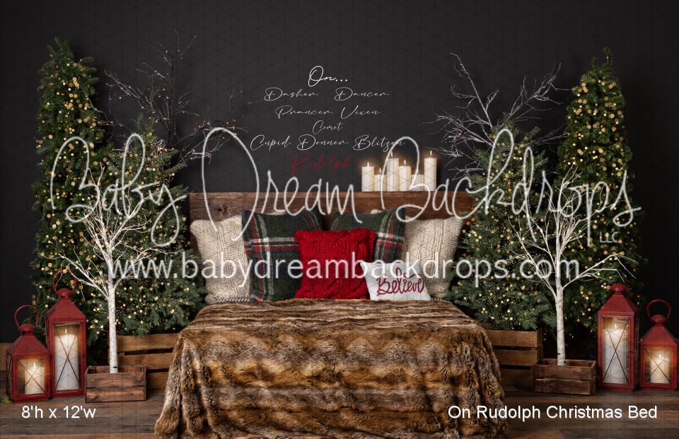 On Rudolph Christmas Bed (VR)