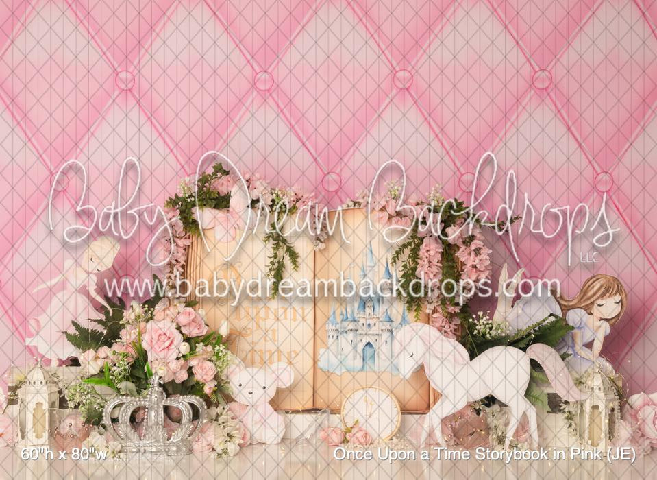 Once Upon a Time Storybook in Pink (JE)