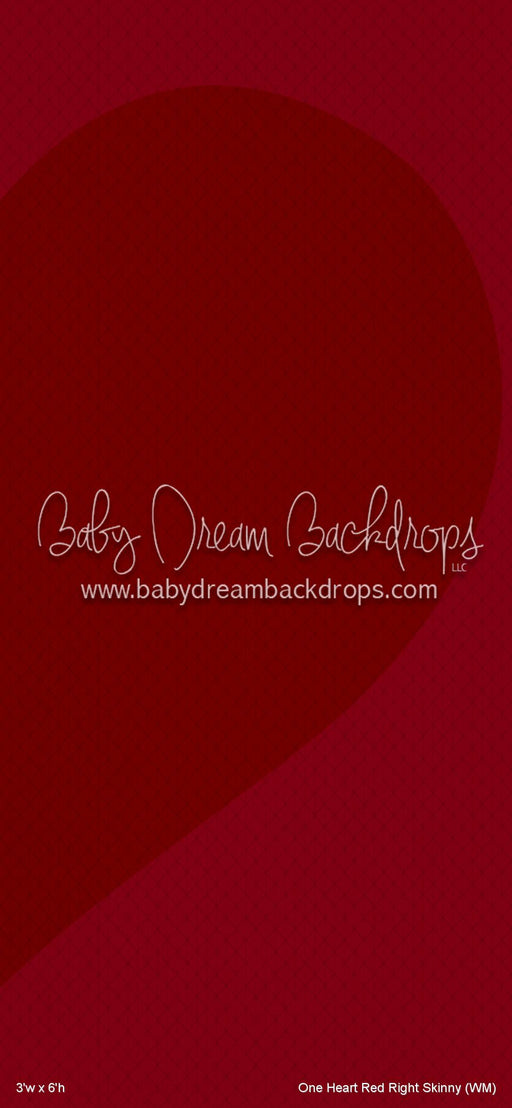 One Heart Red Right Skinny (WM)