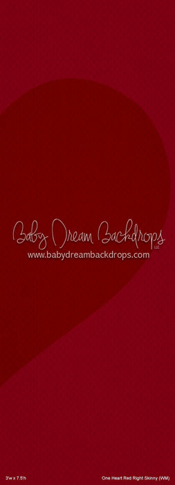 One Heart Red Right Skinny (WM)