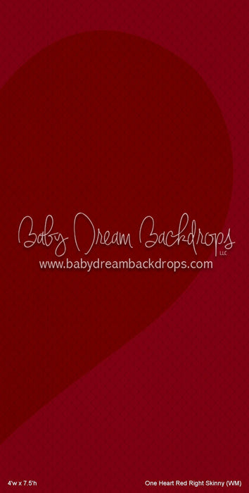 One Heart Red Right Skinny (WM)