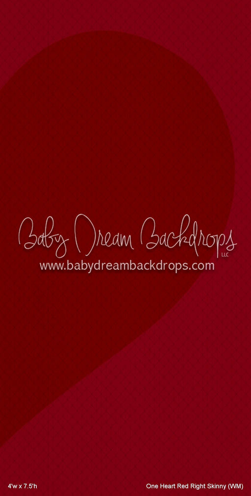 One Heart Red Right Skinny (WM)