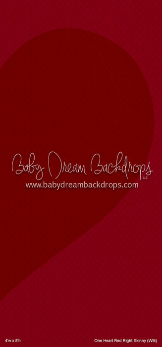 One Heart Red Right Skinny (WM)