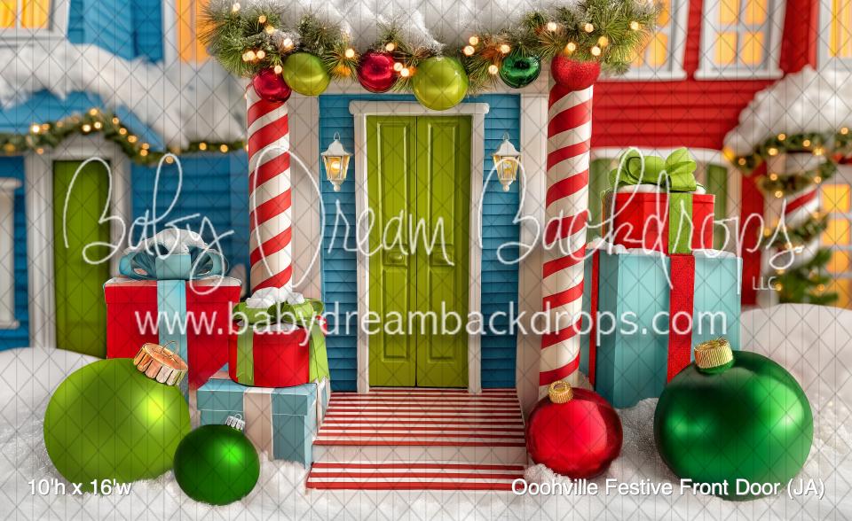 Ooohville Festive Front Door (JA)