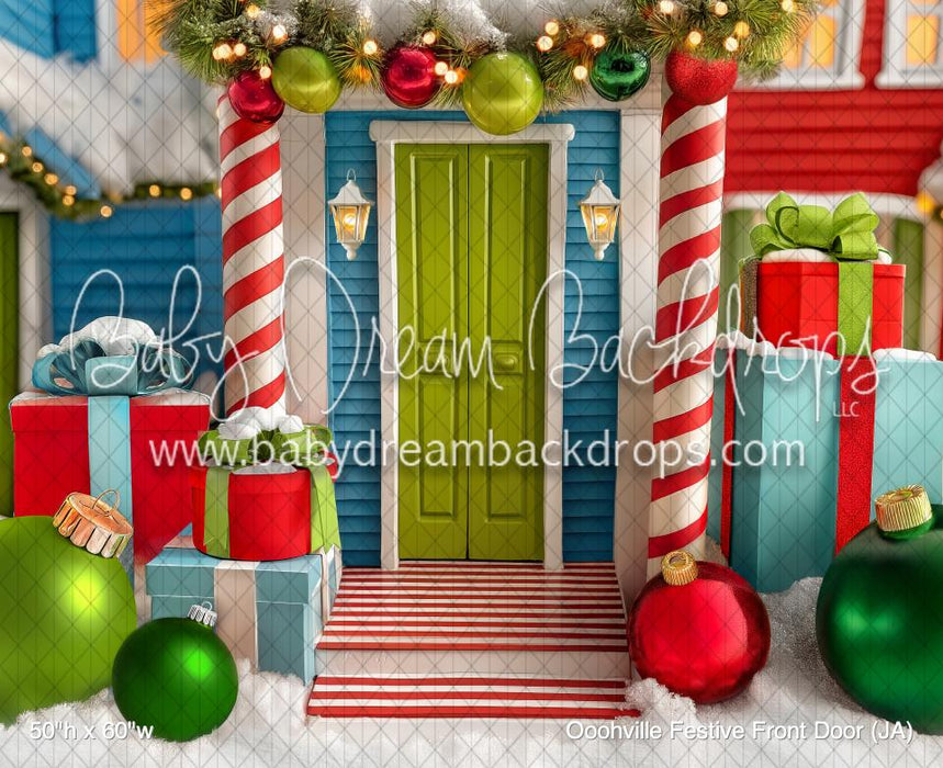 Ooohville Festive Front Door (JA)