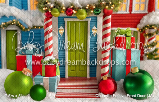 Ooohville Festive Front Door (JA)