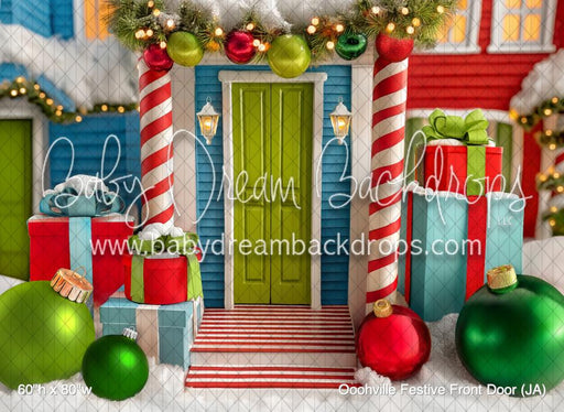 Ooohville Festive Front Door (JA)