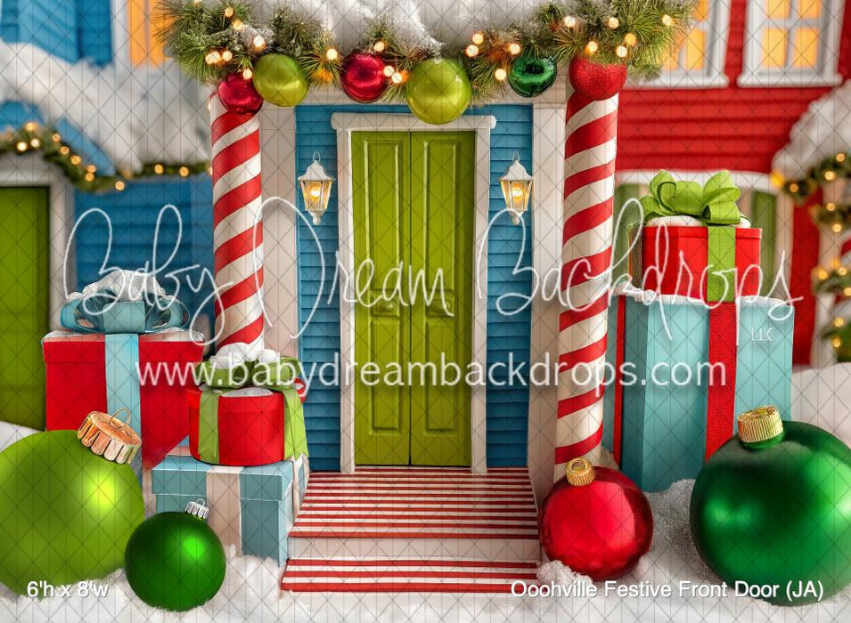 Ooohville Festive Front Door (JA)