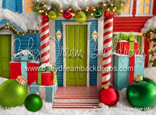 Ooohville Festive Front Door (JA)