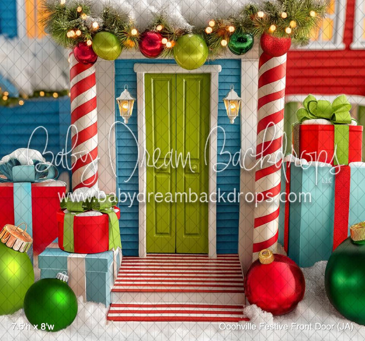 Ooohville Festive Front Door (JA)