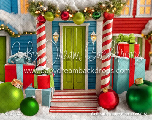 Ooohville Festive Front Door (JA)