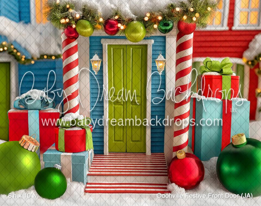 Ooohville Festive Front Door (JA)