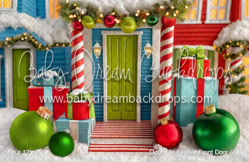 Ooohville Festive Front Door (JA)