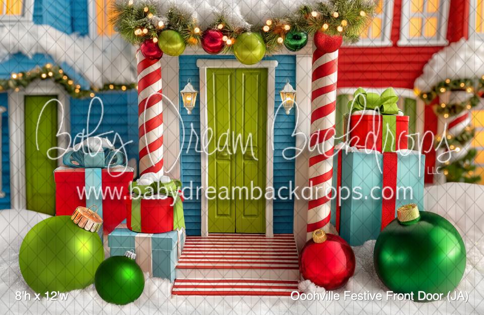 Ooohville Festive Front Door (JA)