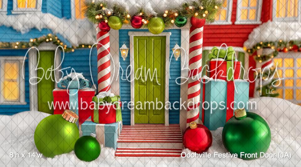 Ooohville Festive Front Door (JA)