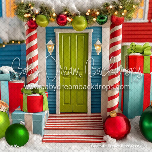 Ooohville Festive Front Door (JA)