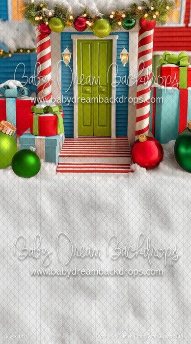 Ooohville Festive Front Door Sweeps (JA)