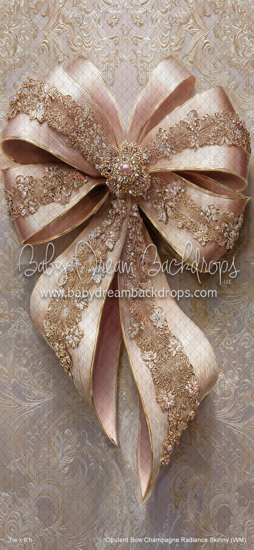 Opulent Bow Champagne Radiance Skinny (WM)