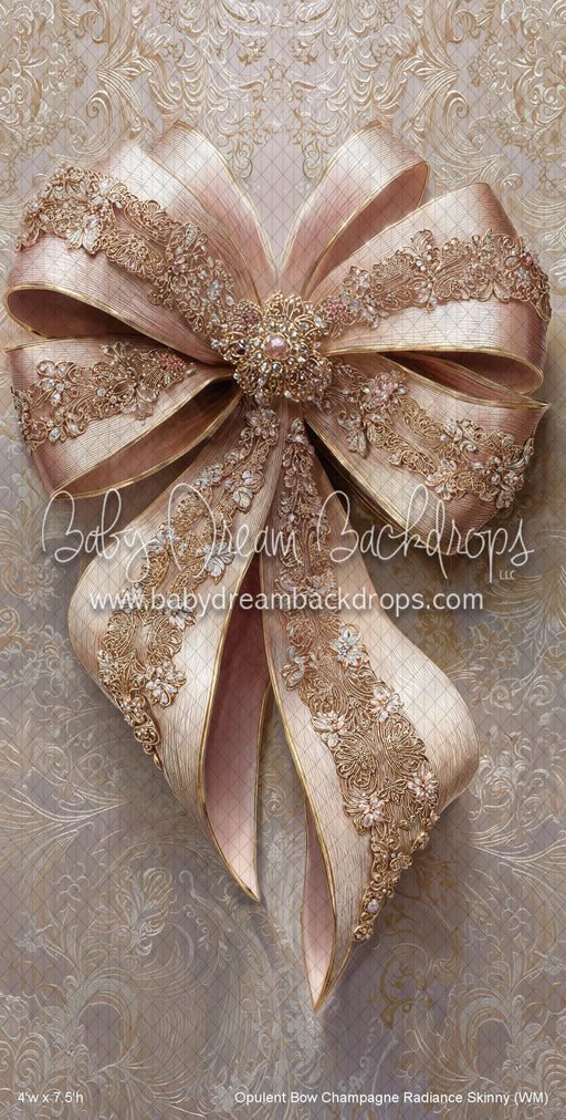 Opulent Bow Champagne Radiance Skinny (WM)