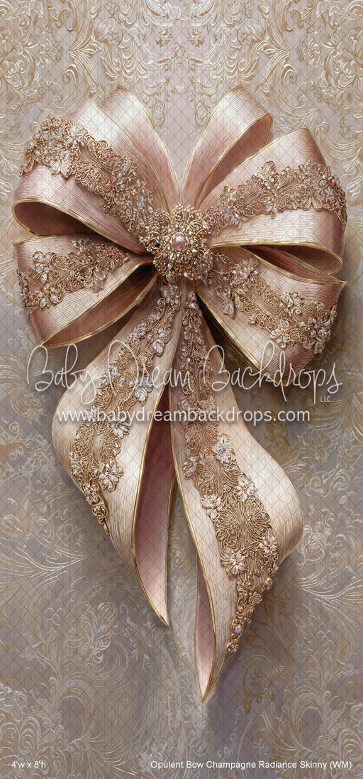Opulent Bow Champagne Radiance Skinny (WM)
