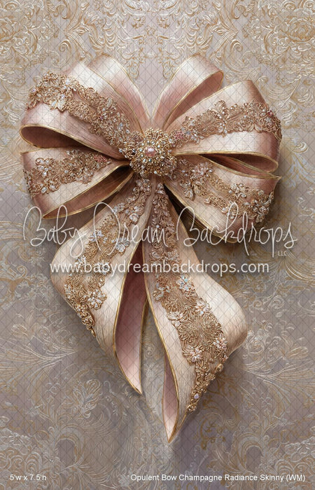 Opulent Bow Champagne Radiance Skinny (WM)