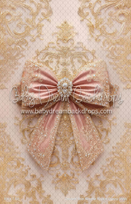 Opulent Bow Rosette Royale Skinny (WM)