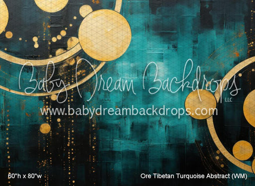 Ore Tibetan Turquoise Abstract (WM)