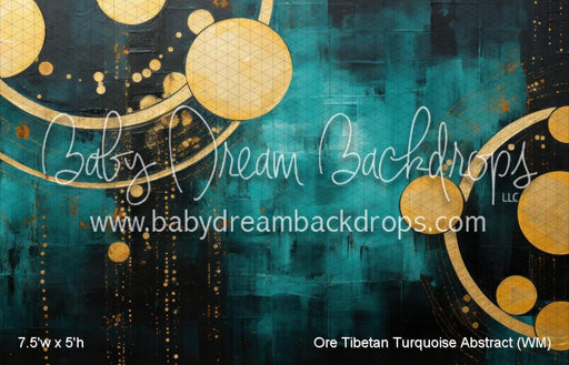 Ore Tibetan Turquoise Abstract (WM)