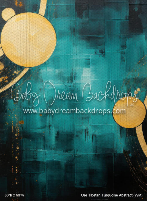 Ore Tibetan Turquoise Abstract (WM)