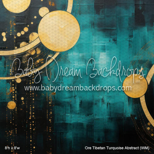 Ore Tibetan Turquoise Abstract (WM)
