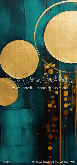 Ore Tibetan Turquoise Abstract Left Skinny (WM)