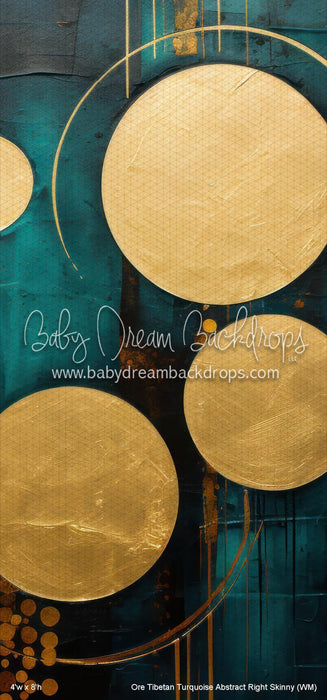 Ore Tibetan Turquoise Abstract Right Skinny (WM)