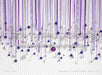 Ornament Curtain Purple Silver (JG)