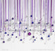 Ornament Curtain Purple Silver (JG)